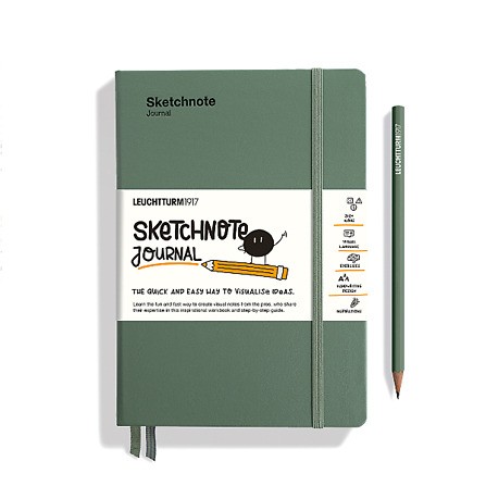 Sketchnote Journal Medium (A5), Olive