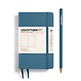 Notebook Pocket (A6), Hardcover, 187 numbered pages, Stone Blue, plain