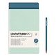 Jottbook (A5), 59 numbered pages, ruled, Mint Green and Stone Blue, Pack of 2